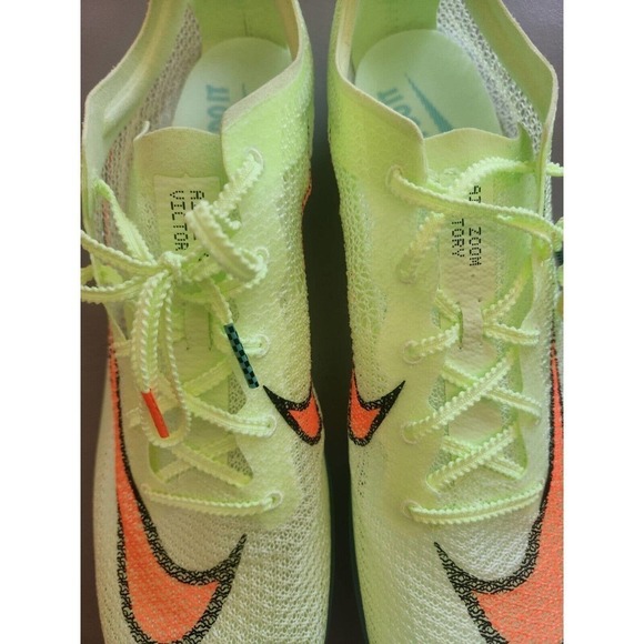 New Nike Air Zoom Victory Track Spikes Fast Pack Volt Mens Size 15 CD4385-700 - Picture 6 of 11